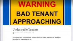 Bad tenant